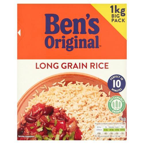 Uncle Bens Original Long Grain Rice Min Kg Lighthouse Supermarket