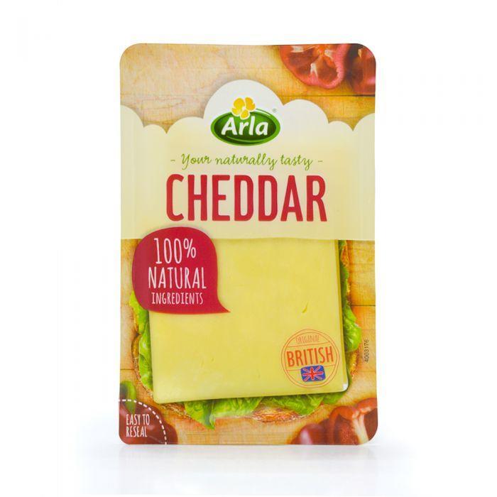 Arla Cheddar Slices C Off G Lighthouse Supermarket Gozo