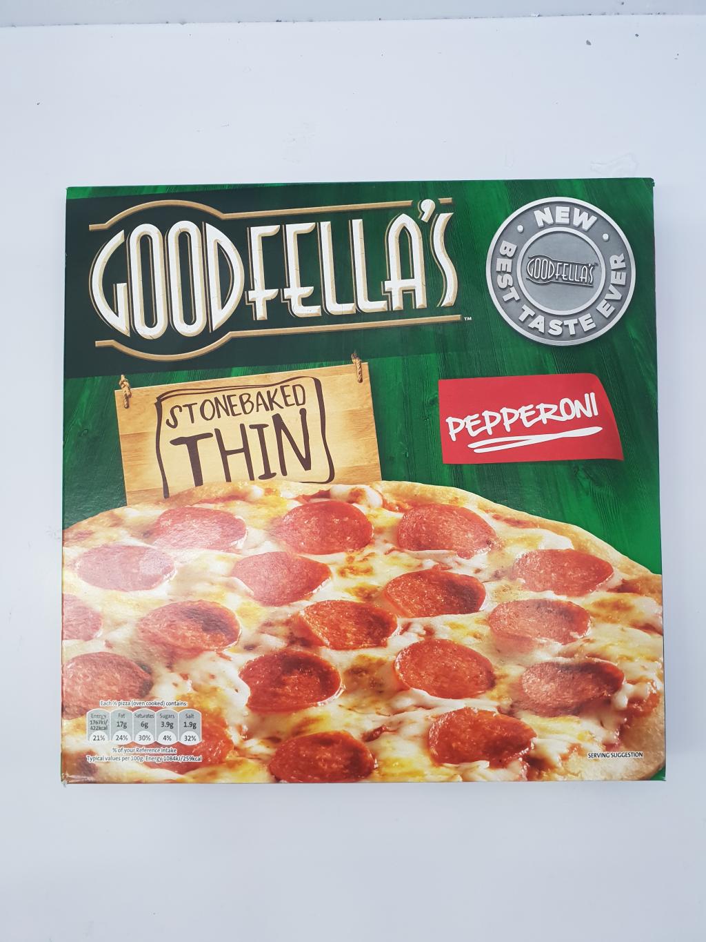 GOODFELLAS THIN PEPPERONI Lighthouse Supermarket, Gozo