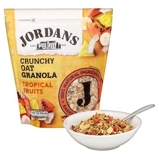 JORDANS CRUNCHY OATS TROPICAL FRUITS 750G Lighthouse Supermarket, Gozo