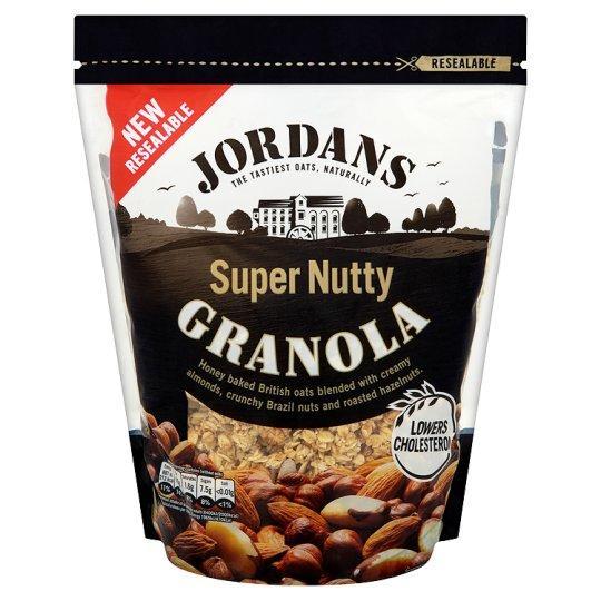 JORDANS GRANOLA SUPERNUTTY 600G Lighthouse Supermarket, Gozo