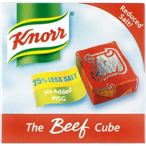 Knorr Low Salt Beef Cube G Lighthouse Supermarket Gozo