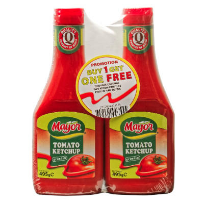 Tomato ketchup 1+1 500ml (5352001003555)