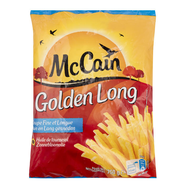 MCCAIN GOLDEN LONG FRIES 750GR - Lighthouse Supermarket, Gozo