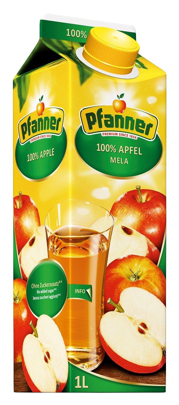 PFANNER APPLE JUICE 1L