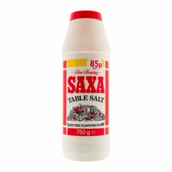 SAXA TABLE SALT 750G