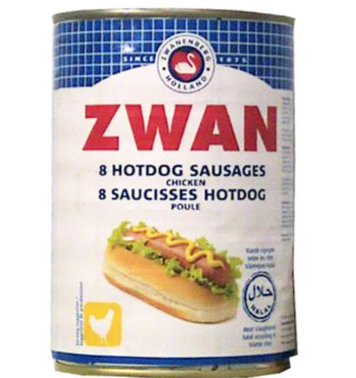 ZWAN CHICKEN HOT DOGS 400G Lighthouse Supermarket, Gozo