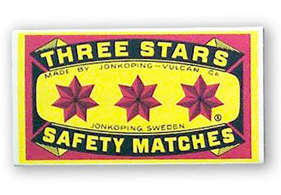 3 STARS SAFETY MATCHES X 240