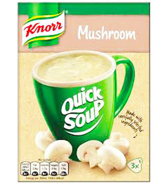 KNORR 3S MSUHROOM QUICK SOUP 45G