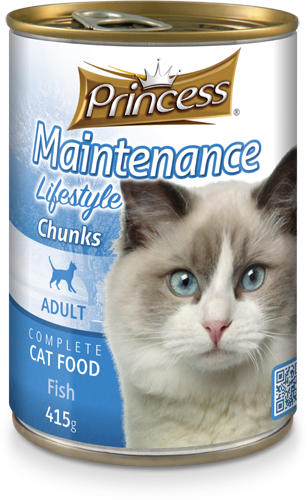 PRINCESS CAT FOOD FISH 415G