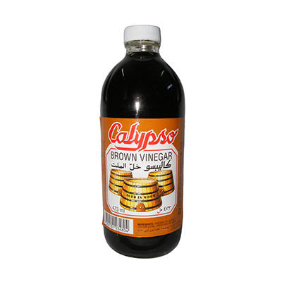 Calypso brown vinegar 12/473ml (5352101234804)