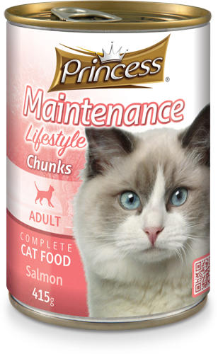 PRINCESS CAT FOOD SALMON 415G