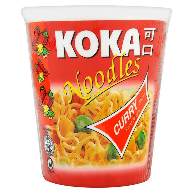 KOKA POT NOODLES CURRY 70GRS