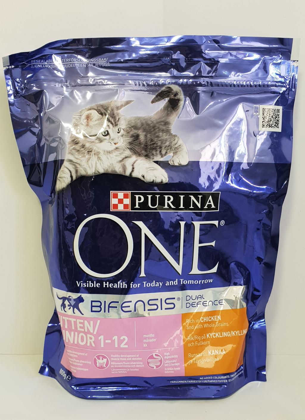 PURINA ONE KITTEN CHICKEN & WHOLE GRAINS 800G