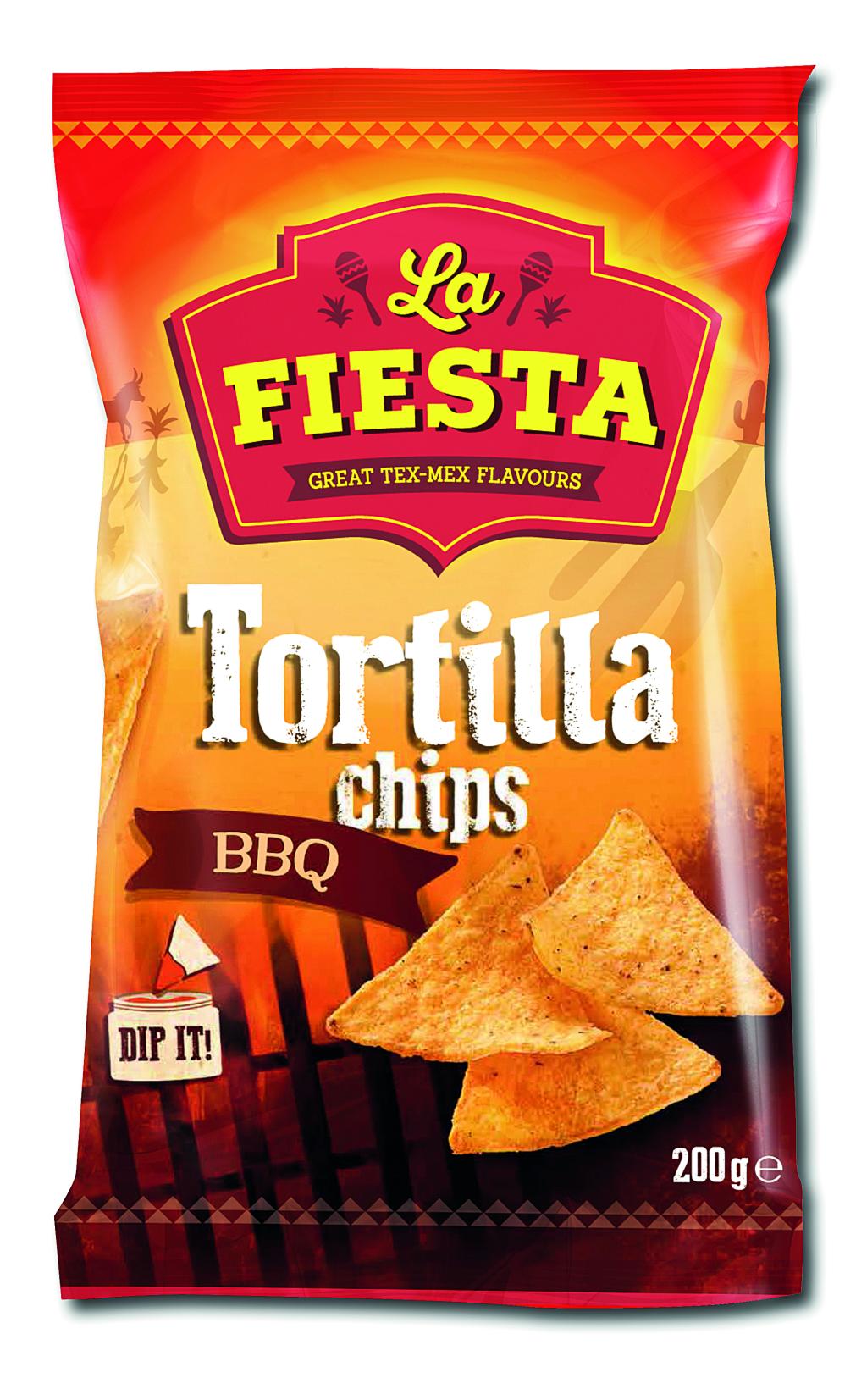 CASA FIESTA TORTILLAS CHIPS BBQ 200G