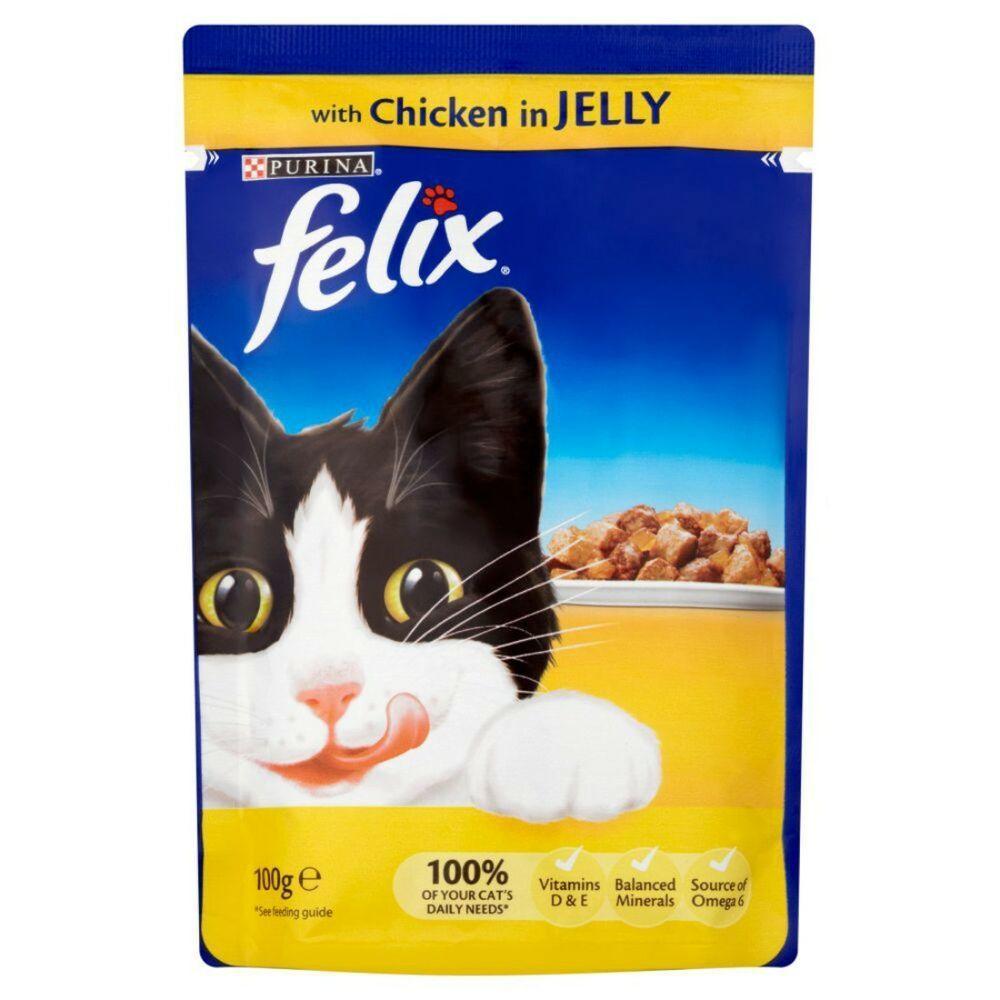 Felix Chicken In Jelly Pouch 100G