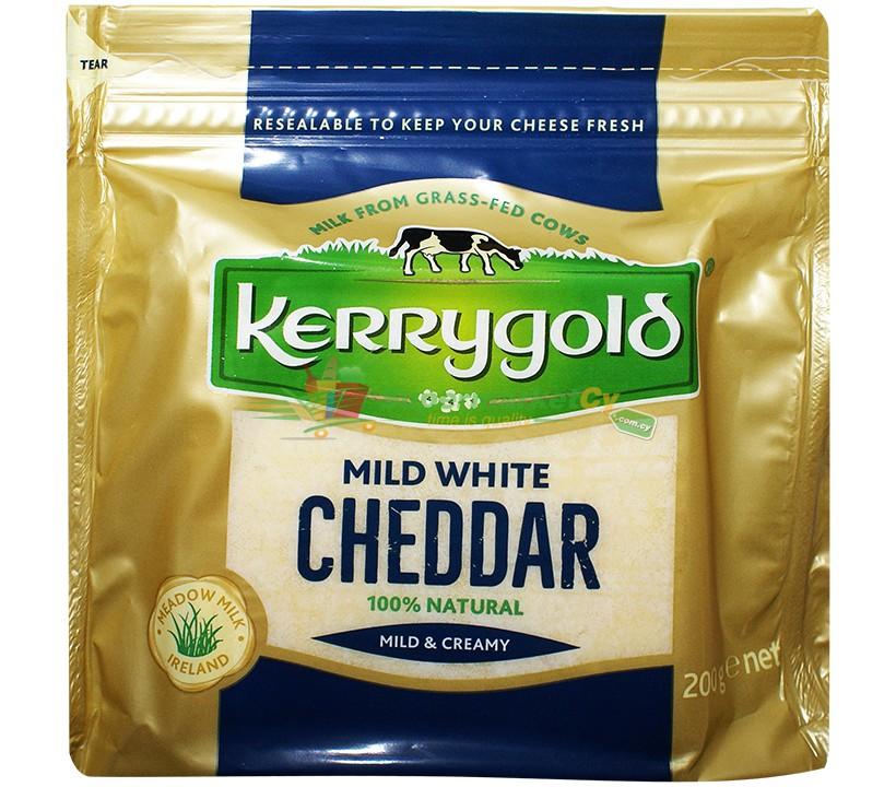 KERRYGOLD WHITE CHEDDAR 200G