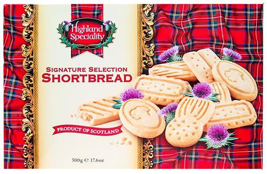 HIGHLAND SHORTBREAD SIGNATURE COLL 500G 23 - Lighthouse Supermarket, Gozo