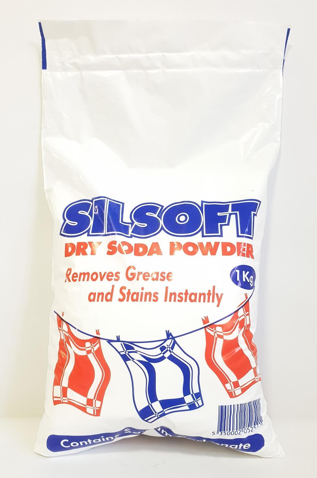 SILSOFT DRY SODA POWDER 1KG Lighthouse Supermarket, Gozo
