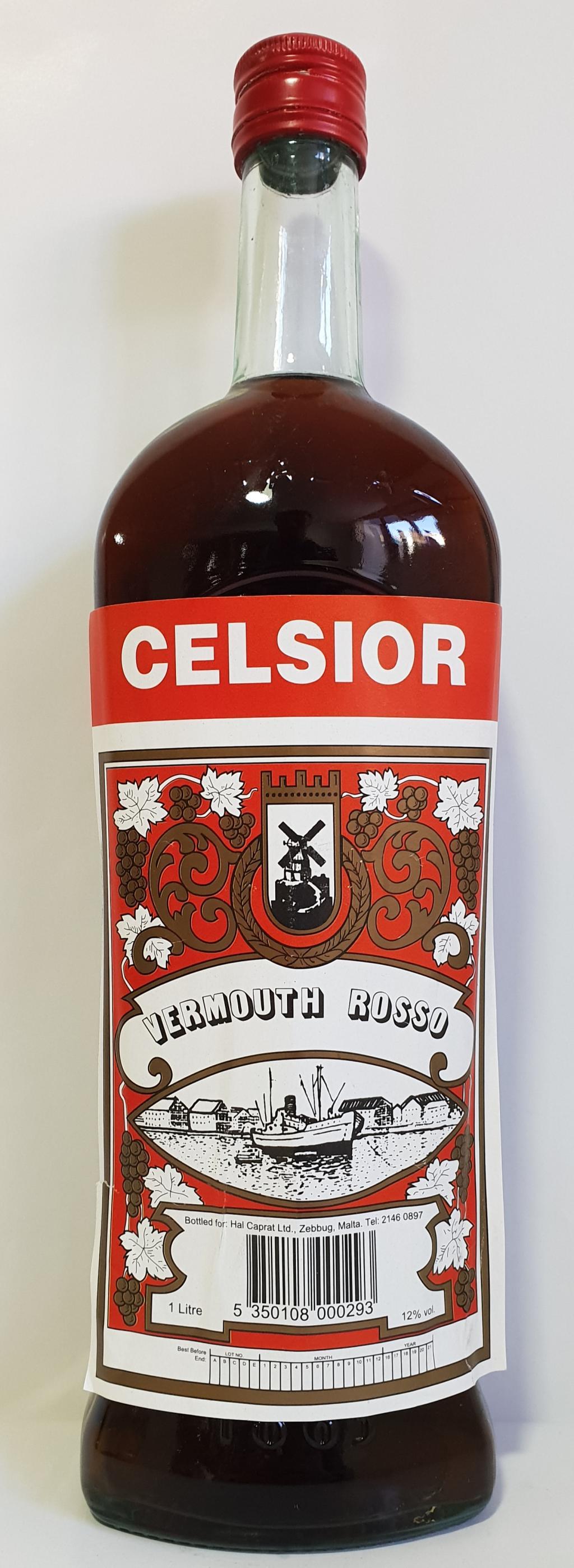 CELSIOR VERMOUTH RED 1L