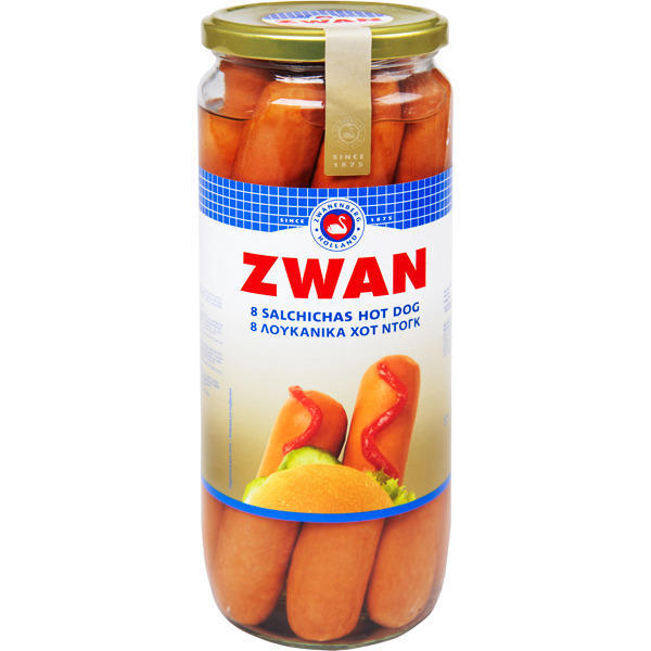 ZWAN 8 HOT DOG SAUSAGES 520G Lighthouse Supermarket, Gozo