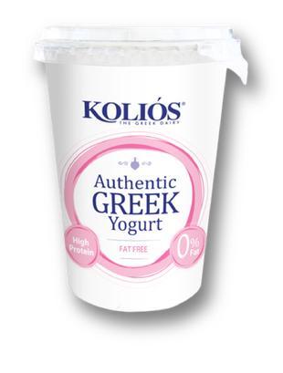 KOLIOS GREEK YOGHURT 0% FAT 500G - Lighthouse Supermarket, Gozo