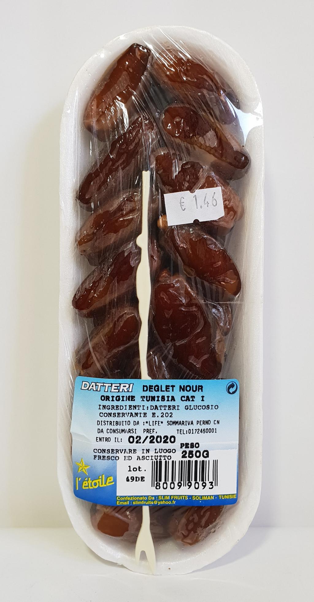 VITA NATURA DATES WHOLE DEGLET NOUR 200G - Lighthouse Supermarket, Gozo