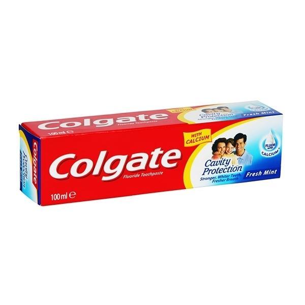 COLGATE TOOTHPASTE CAVITY PROTECTION FRESH MINT TOOTHPASTE 100ML ...