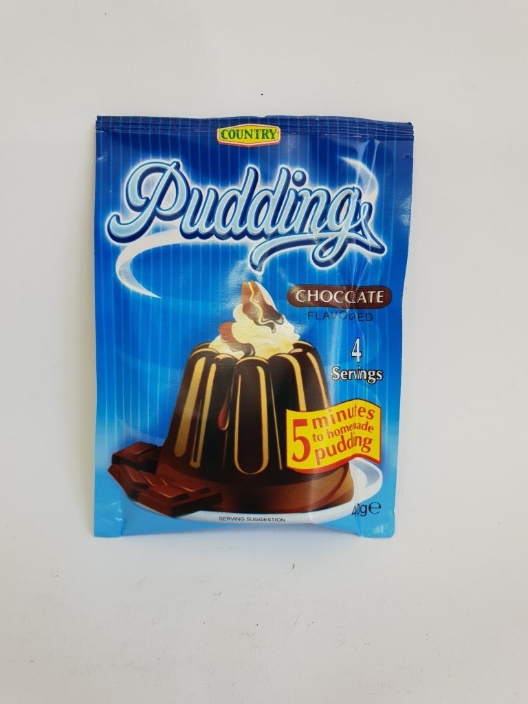 COUNTRY PUDDINGS CHOCOLATE 40G