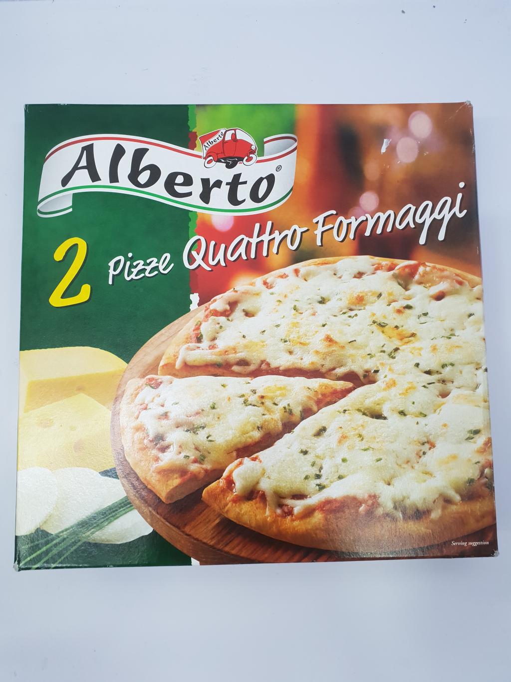 ALBERTO 4 CHEESE PIZZA 380G