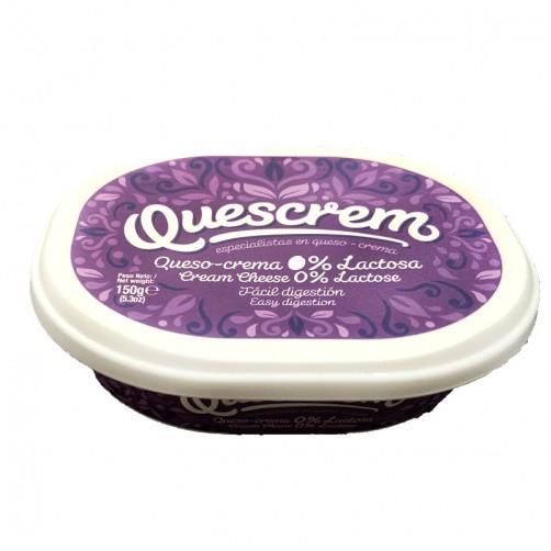 QUESCREM SPREAD CHEESE LACTOSE FREE 200G Lighthouse Supermarket, Gozo
