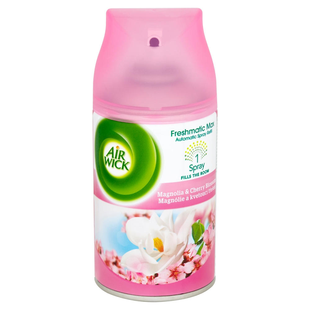 AIRWICK F/MATIC MAGNOLIA AND CHERRY 250ML - Lighthouse Supermarket, Gozo